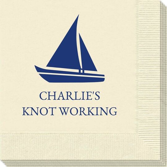 Cutter Sailboat Napkins